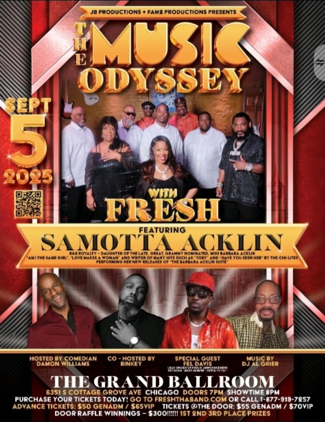 The Music Odyssey Event Poster